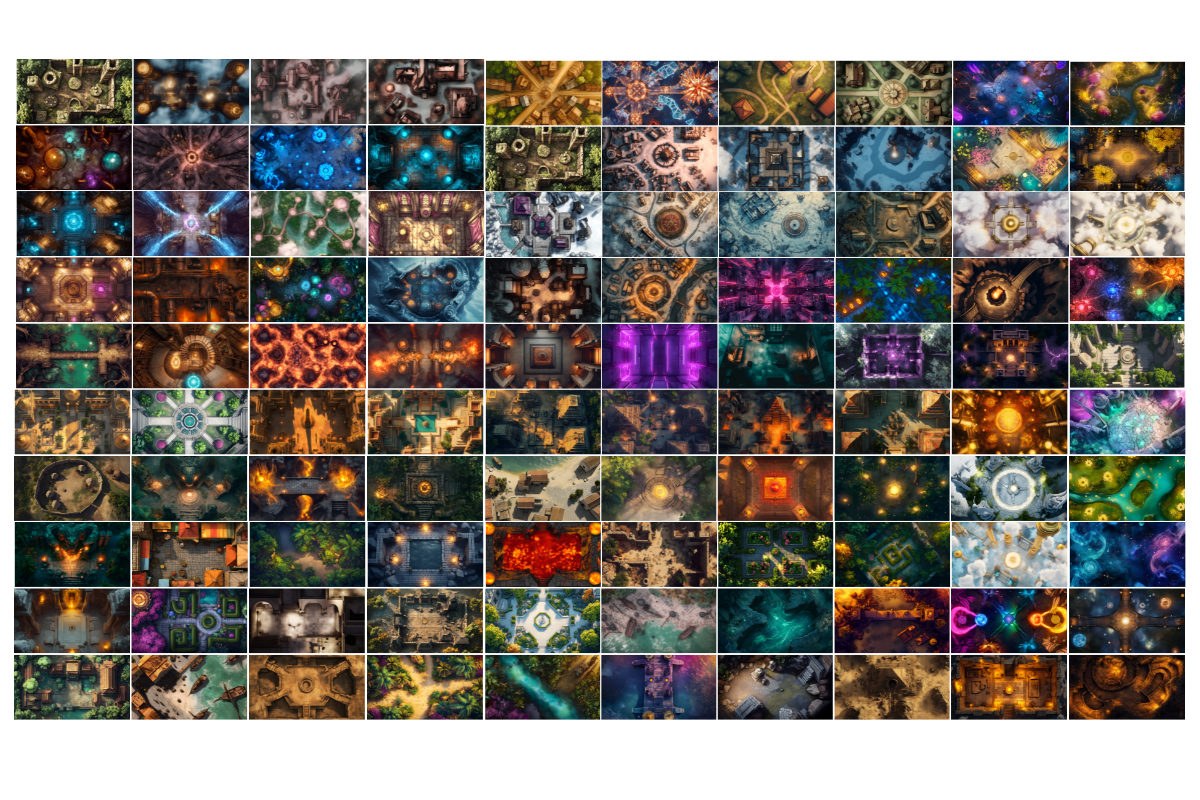 Ultimate Digital RPG Maps Bundle – All Maps from the Store ,Commercial Use, Digital Battle Maps