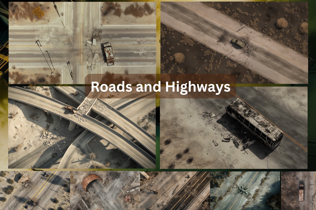 1000+ Post-Apocalyptic RPG Battle Maps | Urban Ruins, Bunkers, Wastelands + Vehicles, Portraits & Assets | Digital Download for TTRPG & VTT
