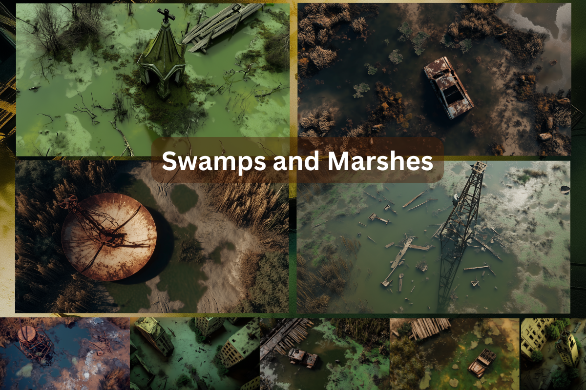 1000+ Post-Apocalyptic RPG Battle Maps | Urban Ruins, Bunkers, Wastelands + Vehicles, Portraits & Assets | Digital Download for TTRPG & VTT