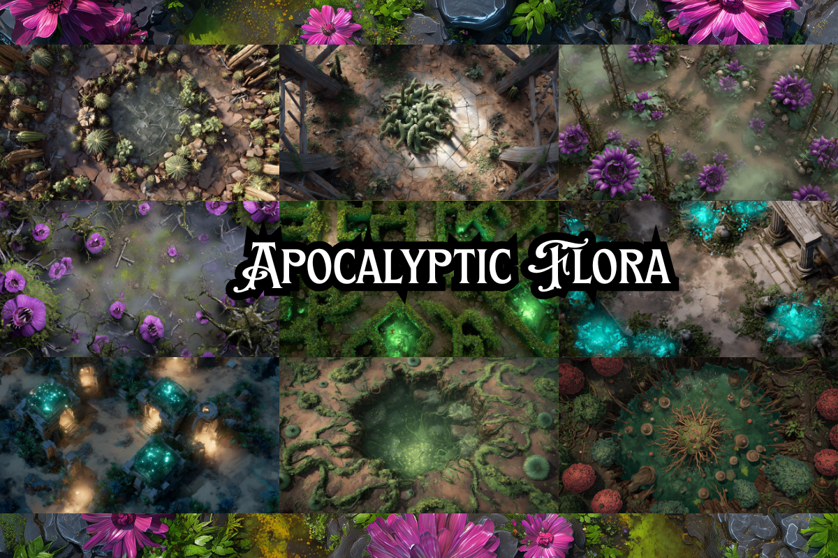 After the Fall: 500 Post-Apocalyptic Battle Maps