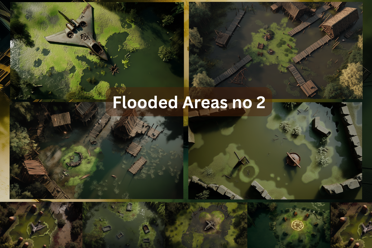 1000+ Post-Apocalyptic RPG Battle Maps | Urban Ruins, Bunkers, Wastelands + Vehicles, Portraits & Assets | Digital Download for TTRPG & VTT