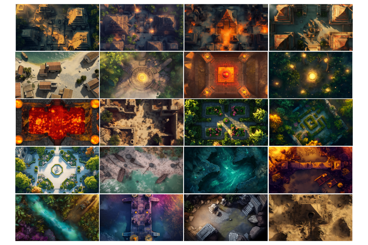 Ultimate Digital RPG Maps Bundle – All Maps from the Store ,Commercial Use, Digital Battle Maps