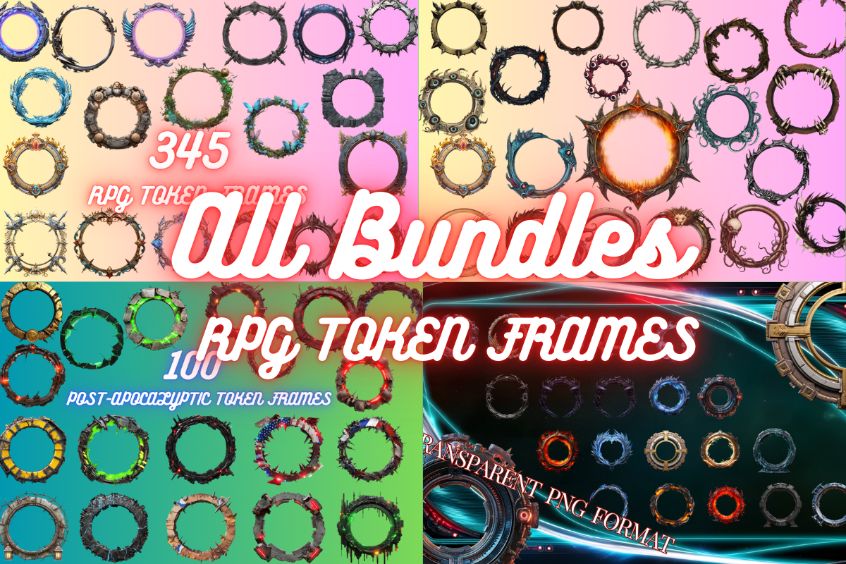 Ultimate Digital RPG Maps Bundle – All Maps from the Store ,Commercial Use, Digital Battle Maps