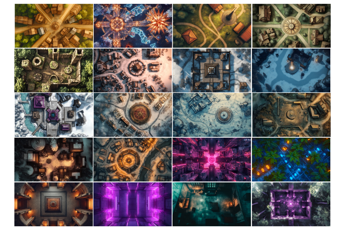 Ultimate Digital RPG Maps Bundle – All Maps from the Store ,Commercial Use, Digital Battle Maps