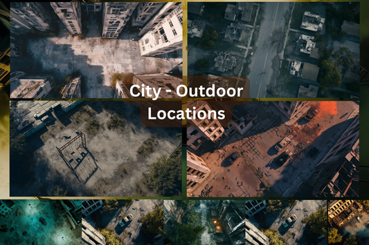 1000+ Post-Apocalyptic RPG Battle Maps | Urban Ruins, Bunkers, Wastelands + Vehicles, Portraits & Assets | Digital Download for TTRPG & VTT