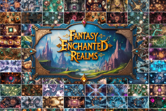 420+ Fantasy RPG Battle Maps for Tabletop & VTT | Magical Locations Map Bundle