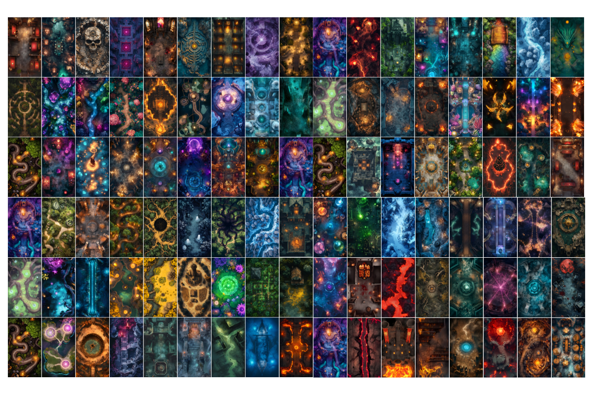 Ultimate Digital RPG Maps Bundle – All Maps from the Store ,Commercial Use, Digital Battle Maps