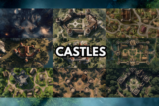 Battle Maps: Castles, Ruins and Adventure Grounds