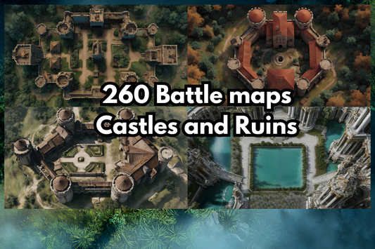 Battle Maps: Castles, Ruins and Adventure Grounds