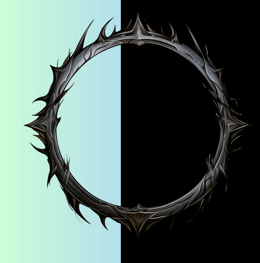 Rogue Token Border Frame | DnD Digital Token for VTT – Roll20, Foundry | Printable TTRPG Frame"